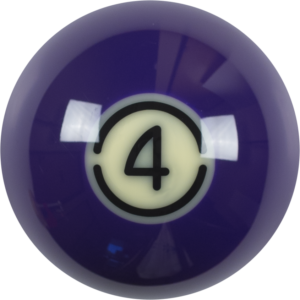 RBAT_04 Aramith Tournament Replacement Ball – #4 | Golden Break Billiards